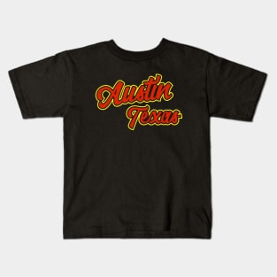 Austin Texas Pride Kids T-Shirt